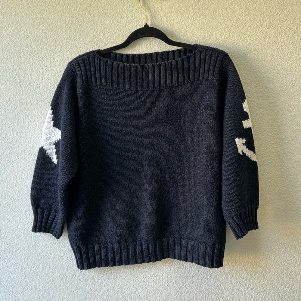 Marisa Christina Ramie Cotton Blend Sweater Size XL